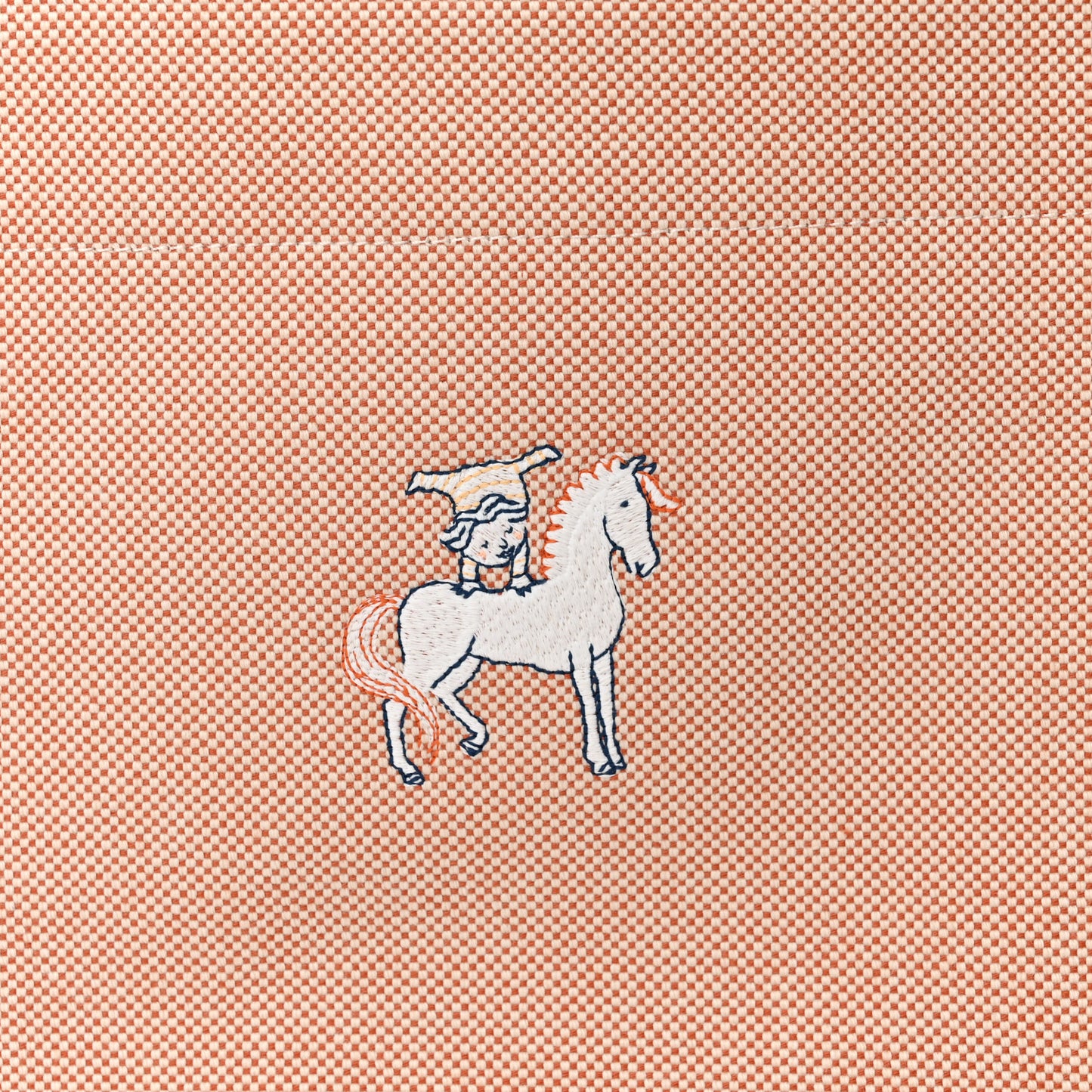 H Canvas Cabriole Nappy Bag Terracotta
