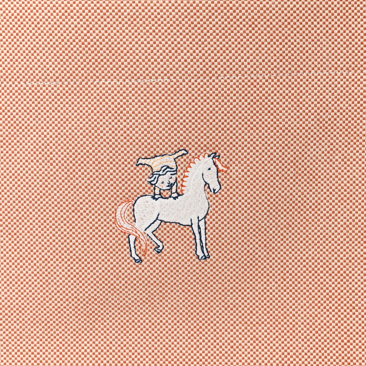 Hermes H Canvas Cabriole Nappy Bag Terracotta 9 of 11