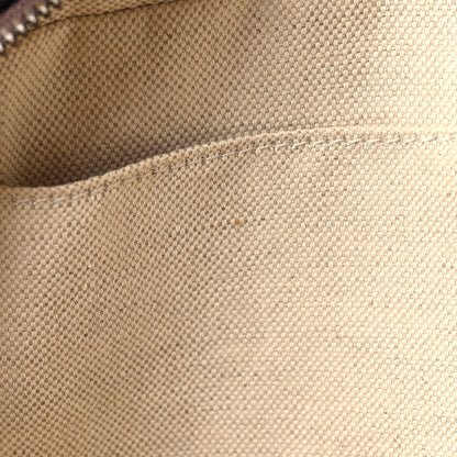 Gucci GG Supreme Monogram Textured Calfskin Web Medium Ophidia Briefcase Beige Ebony New Acero 11 of 13