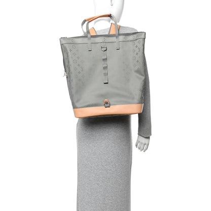 Louis Vuitton Monogram Titanium Backpack Tote 2 of 11