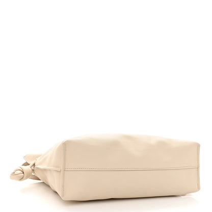 Loewe Nappa Flamenco Knot Clutch Angora 4 of 9
