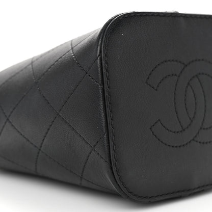 Chanel Caviar Bucket Drawstring Bag Black 9 of 10