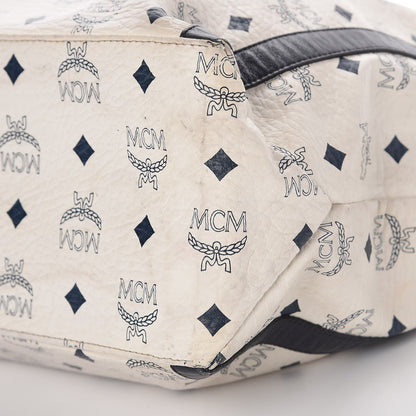 MCM Visetos Medium Tote White 23 of 23