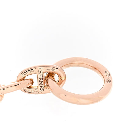 Hermes 18K Rose Gold TPM Chaine d'Ancre Bracelet 3 of 4