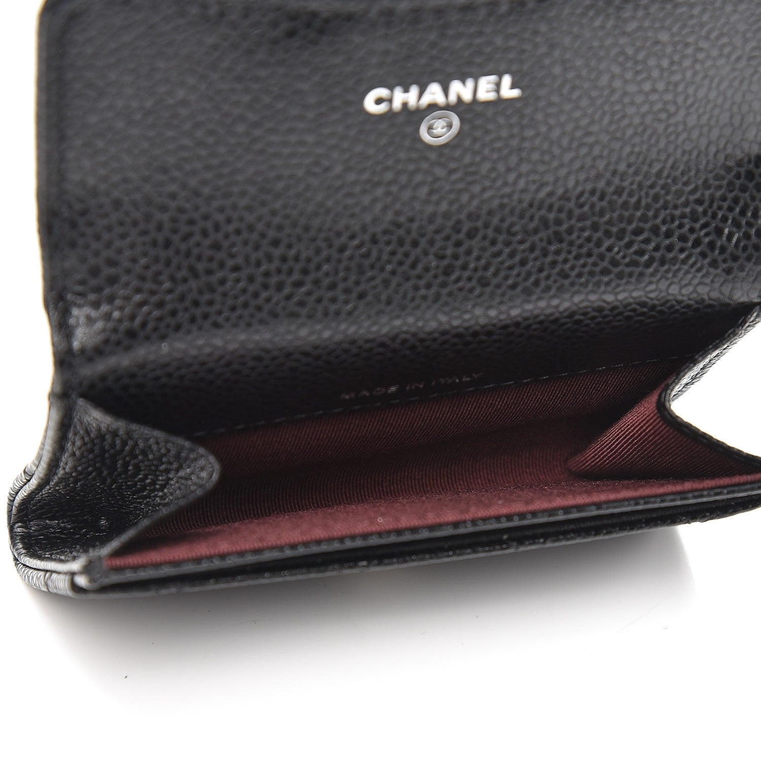 Chanel Caviar Quilted Flap Card Holder Black 5 of 8
