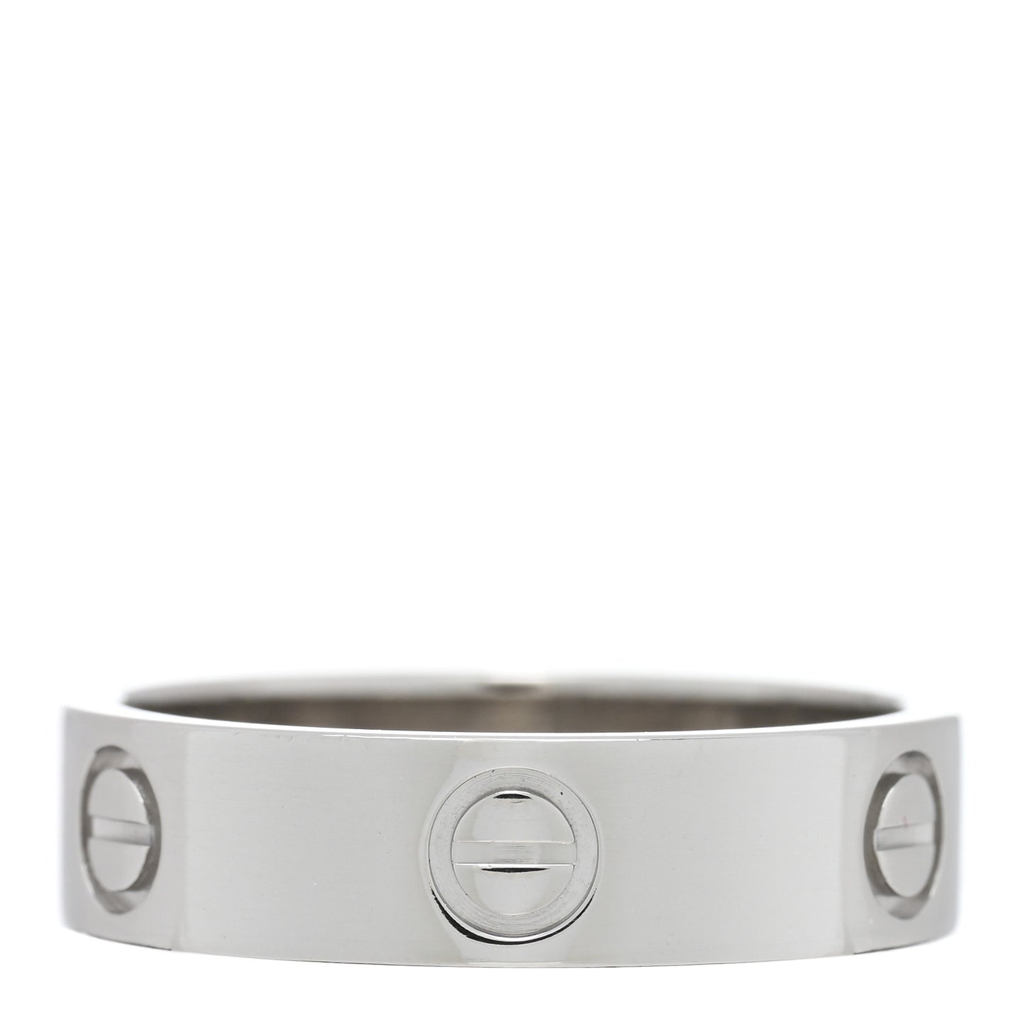 Platinum 5.5mm LOVE Ring 59 8.75