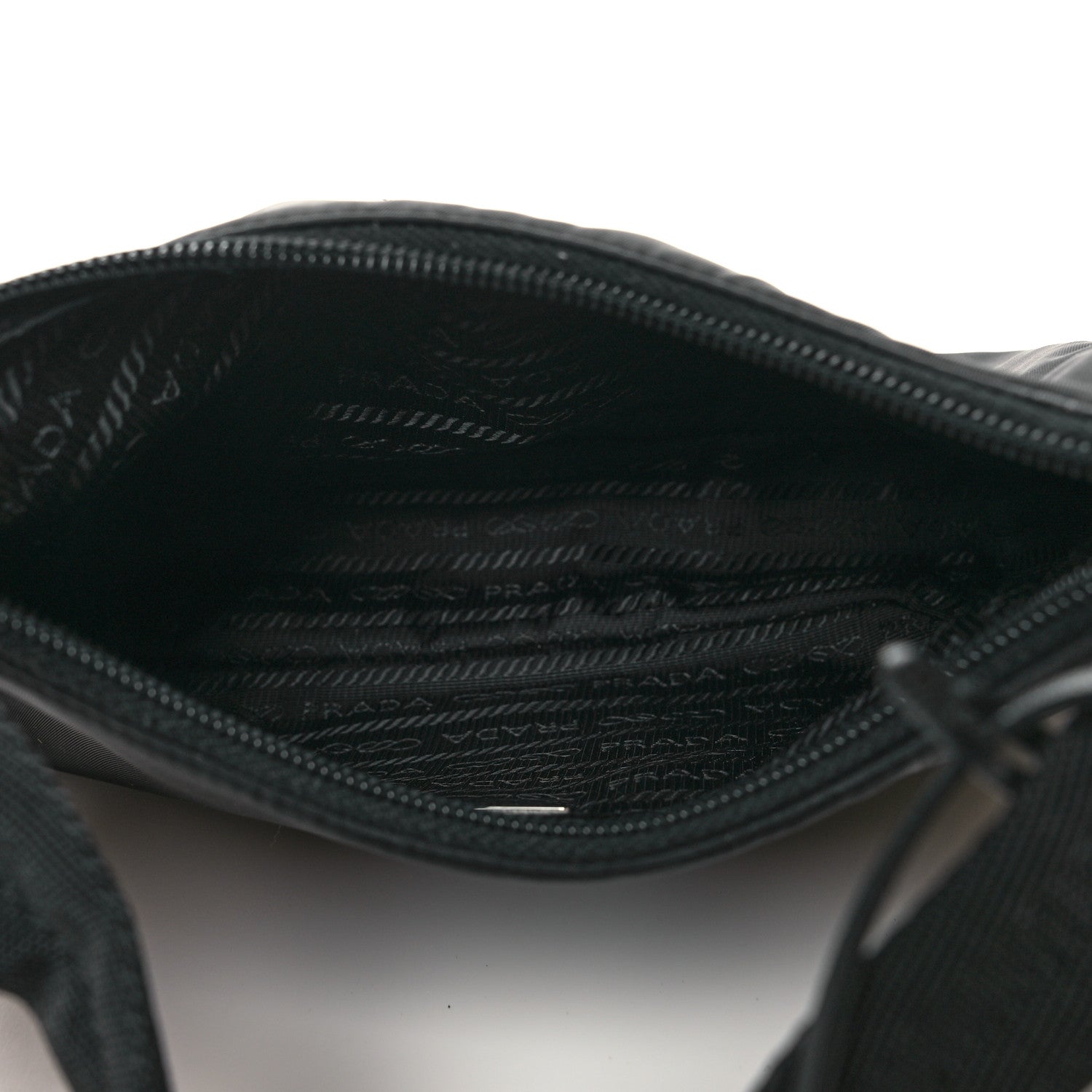 Prada Tessuto Nylon Mini Re-Edition 2000 Bag Black 5 of 9