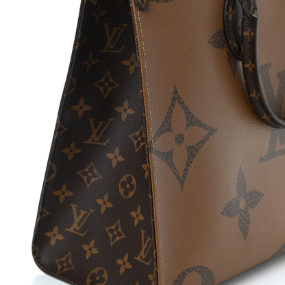 Louis Vuitton Reverse Monogram Giant Onthego MM 9 of 14