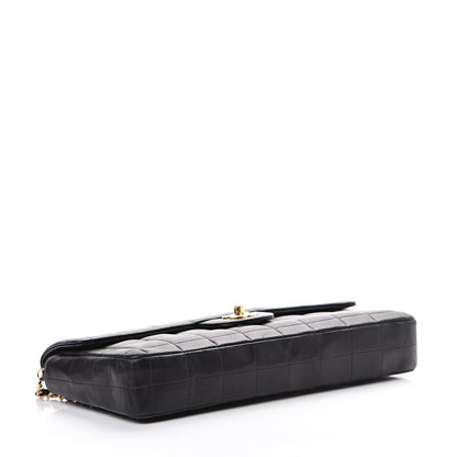 Chanel Lambskin East West Chocolate Bar Flap Black 3 of 19