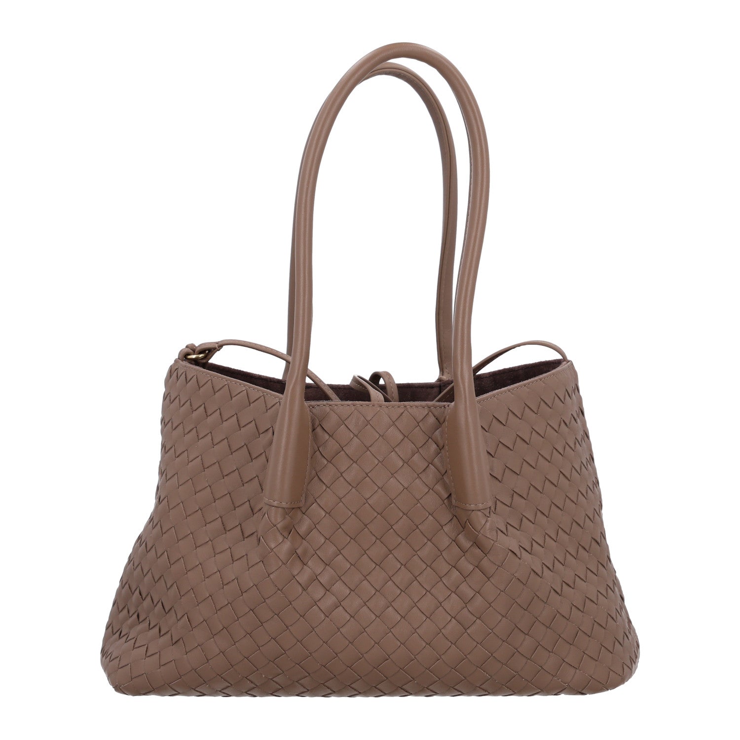 Bottega Veneta Calfskin Intrecciato Medium Pinacoteca Reversible Tote Pinecone Fondant 1 of 10