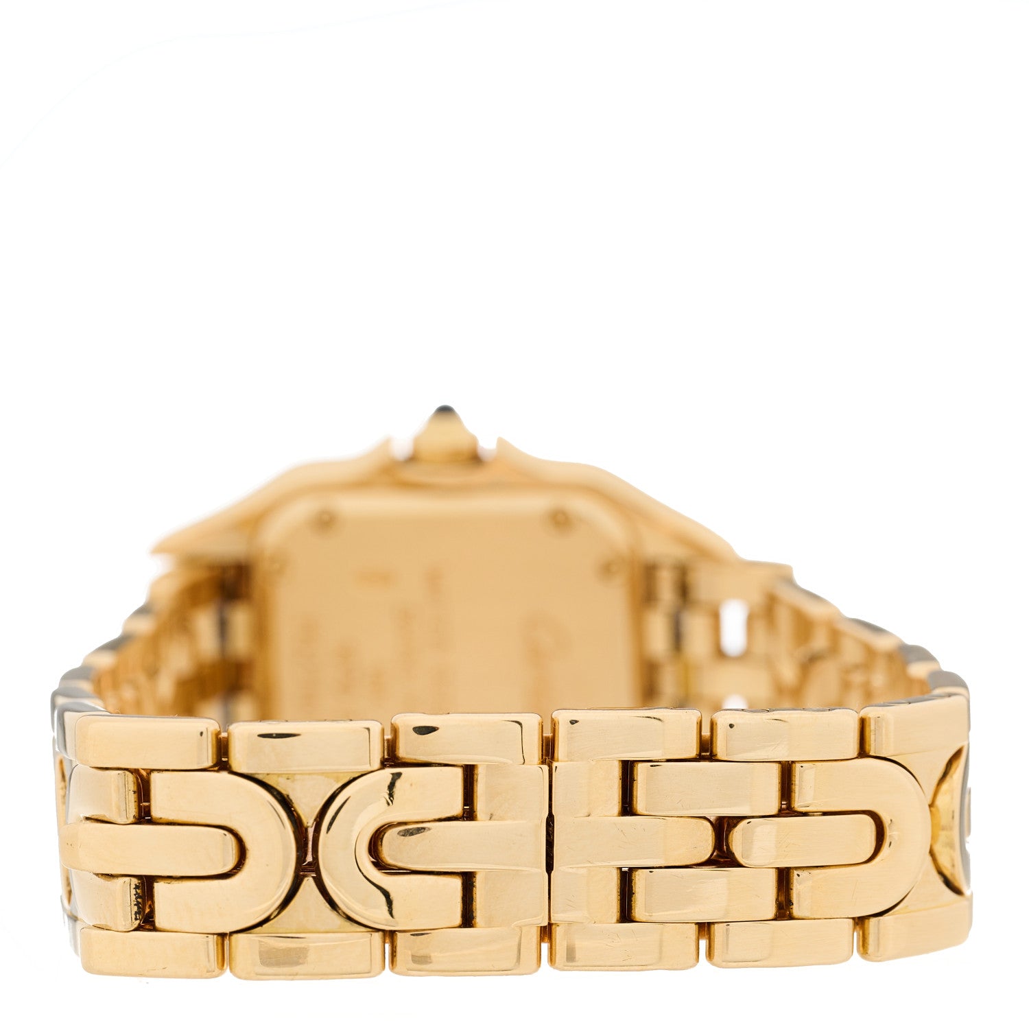 Cartier 18K Yellow Gold 22mm Panthere Art Deco Quartz Watch 3 of 4