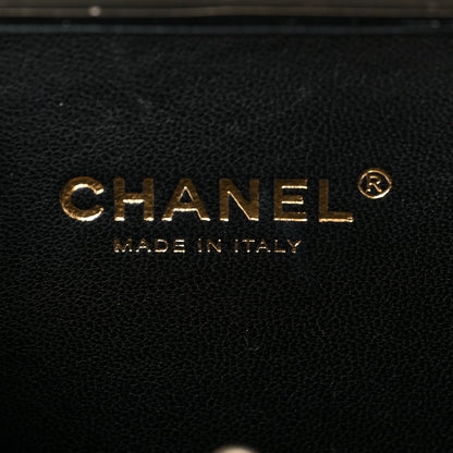 Chanel Plexiglass Strass Mosaic No 5 Minaudière Clutch Black Gold 5 of 7