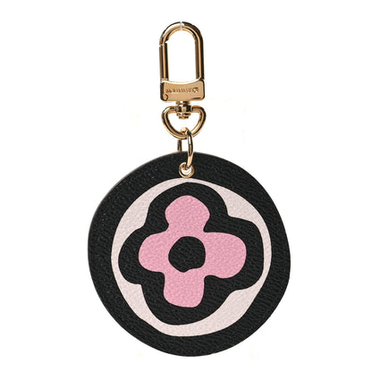 Louis Vuitton Monogram Wild At Heart Illustre Bag Charm Key Ring Black 1 of 4