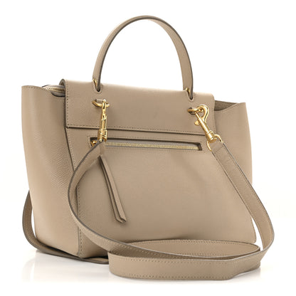 Celine Grained Calfskin Micro Belt Bag Light Taupe 3 of 13