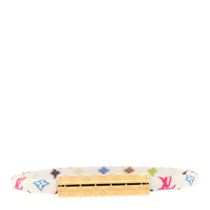 Louis Vuitton LV X TM Monogram Multicolor LV Confidential Bracelet 17 White White 1 of 5