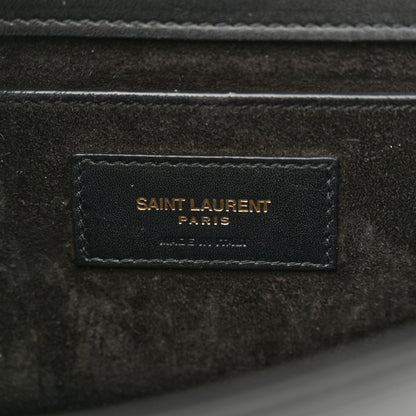 Saint Laurent Calfskin Small Classic Monogram Kate Tassel Satchel Black 6 of 13