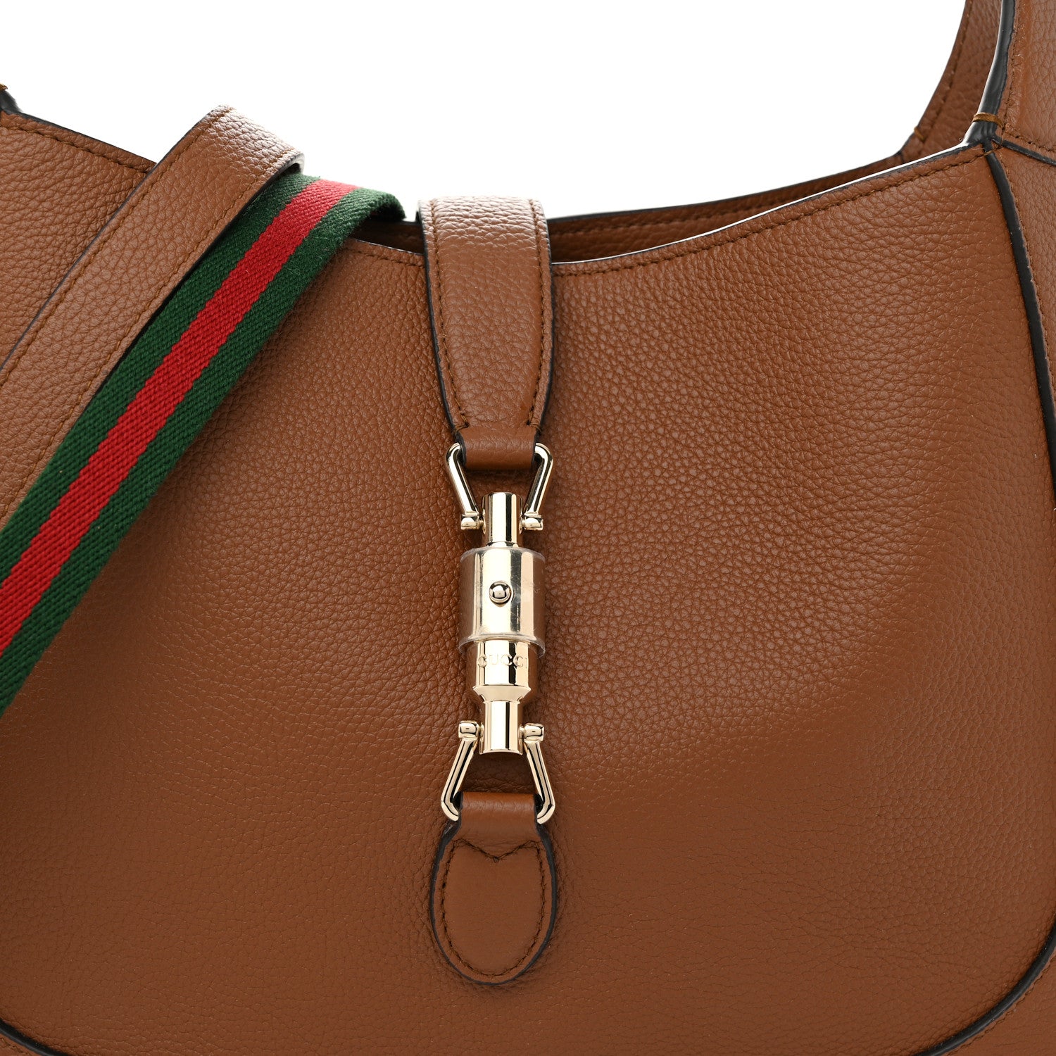 Gucci Grand Prix Calfskin Large Jackie 1961 Hobo Cuir 8 of 10