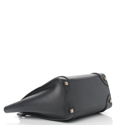 Celine Smooth Calfskin Micro Luggage Black 4 of 23