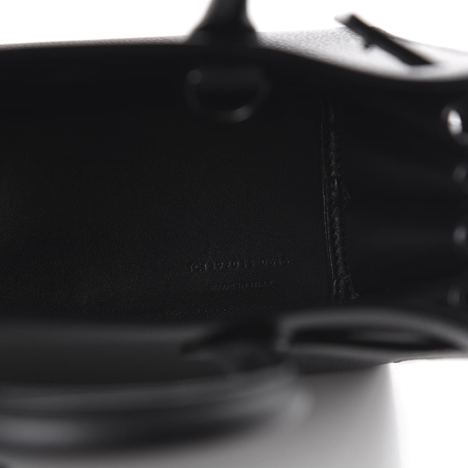 Saint Laurent Grained Calfskin Nano Sac De Jour Black 6 of 12