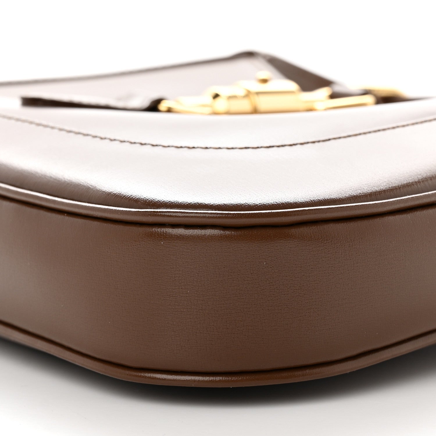 Gucci Boarded Dyana Lux Calfskin Small Jackie 1961 Hobo Brown Sugar 11 of 12