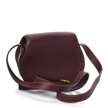 Chloe Calfskin Mini Marcie Round Crossbody Bag Wild Purple 3 of 9