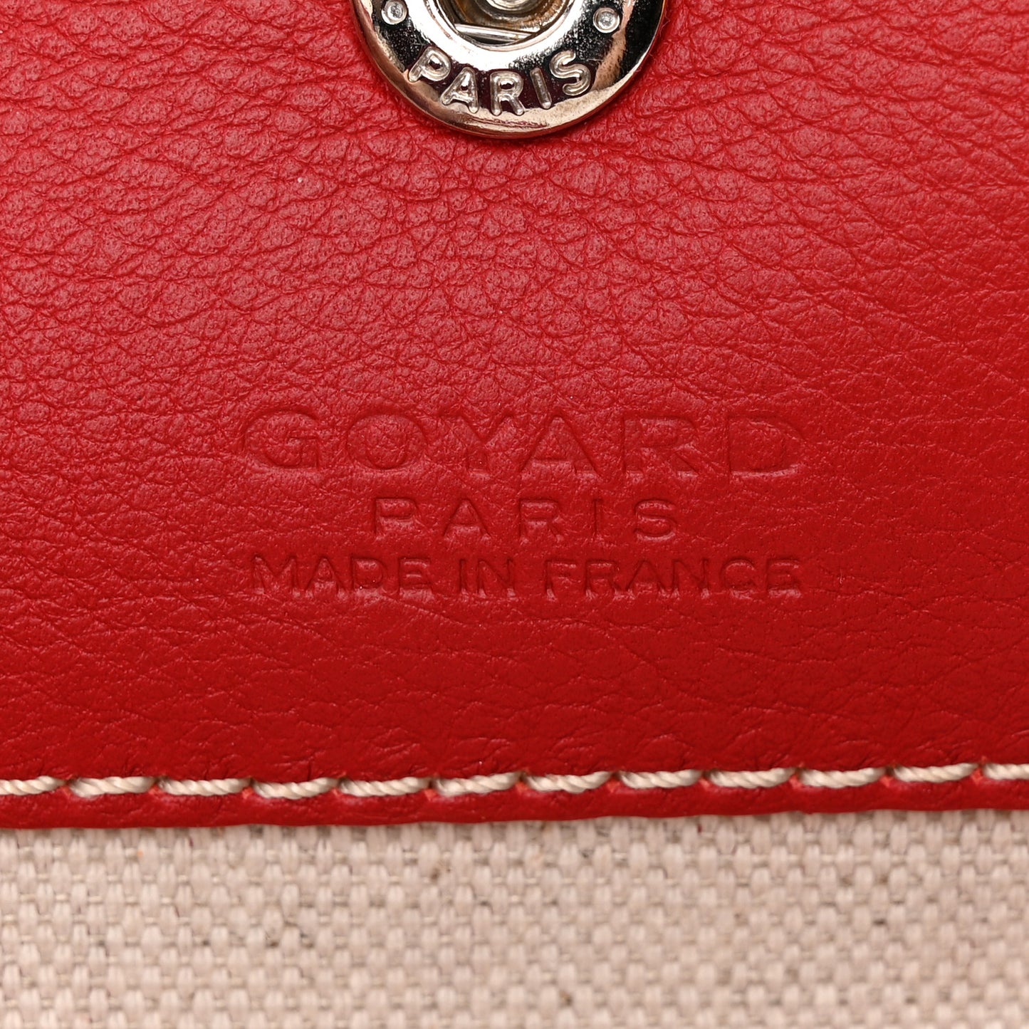 Goyardine Saint Louis GM Red