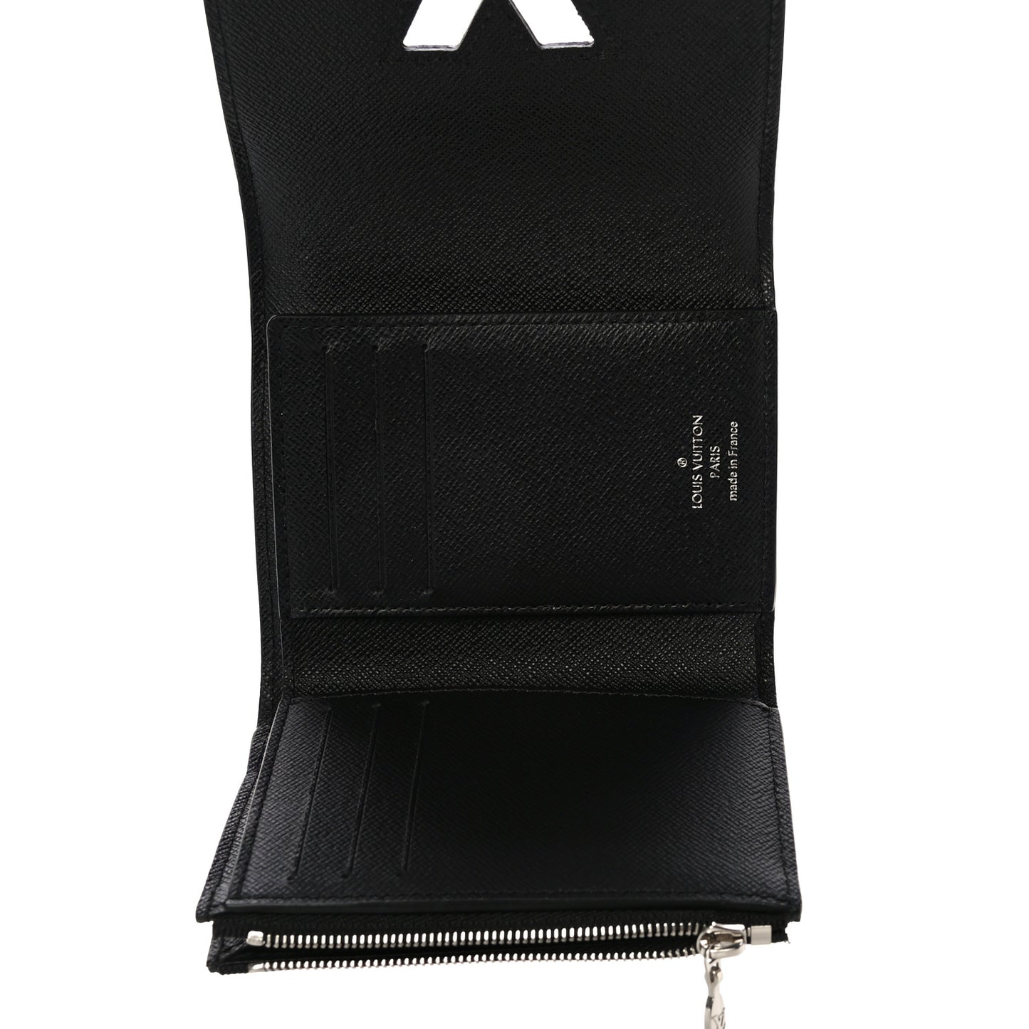 Epi Twist Compact Wallet Black