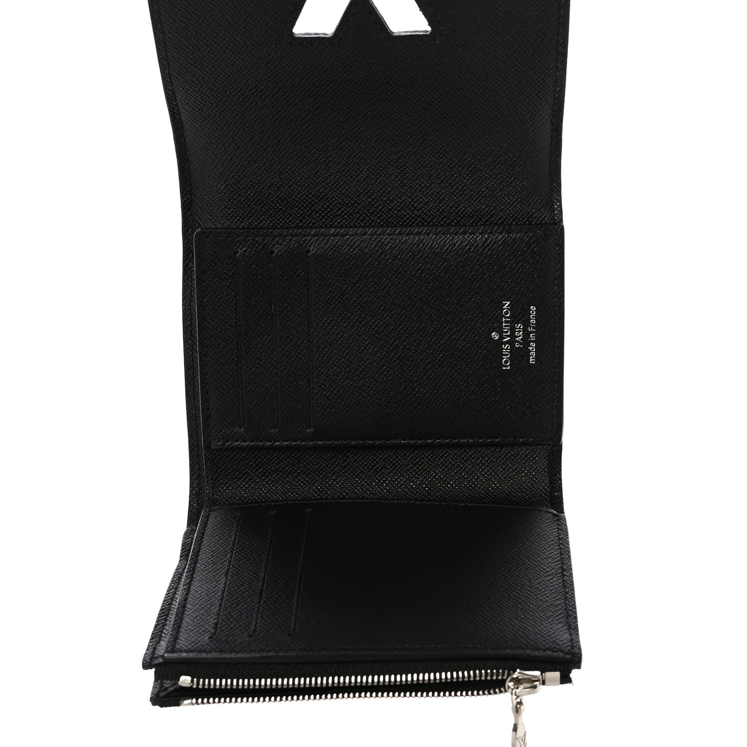 Louis Vuitton Epi Twist Compact Wallet Black 4 of 12