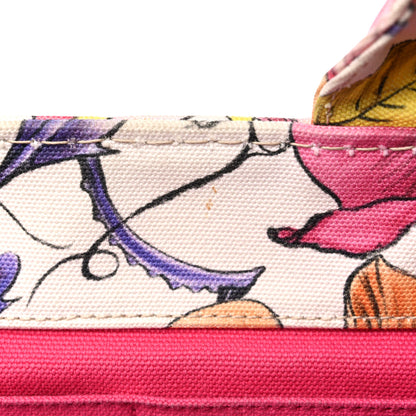 Prada Canvas Canapa Stampata Floral Tote 16 of 21