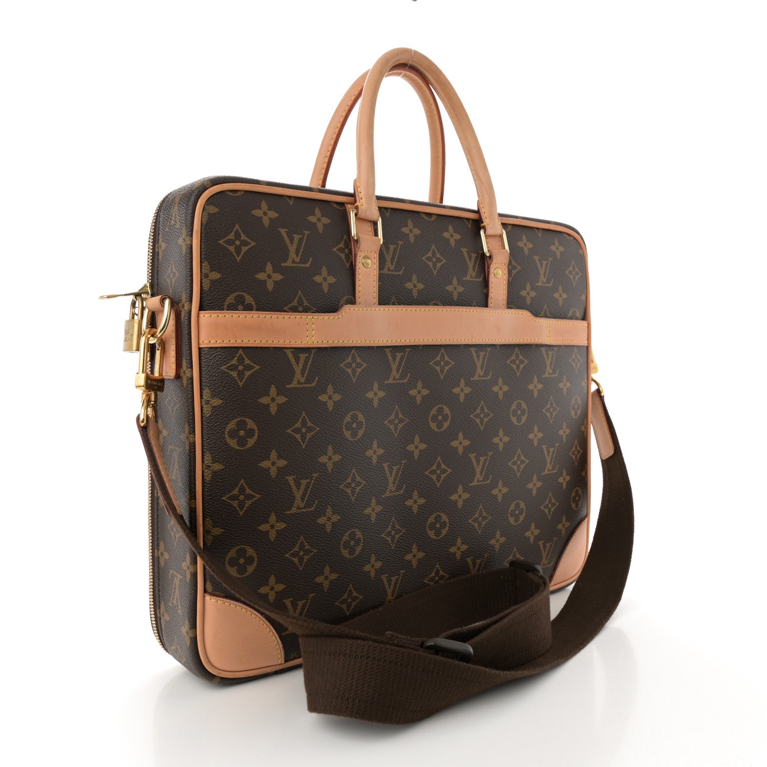 Louis Vuitton Monogram Cupertino Briefcase 3 of 13