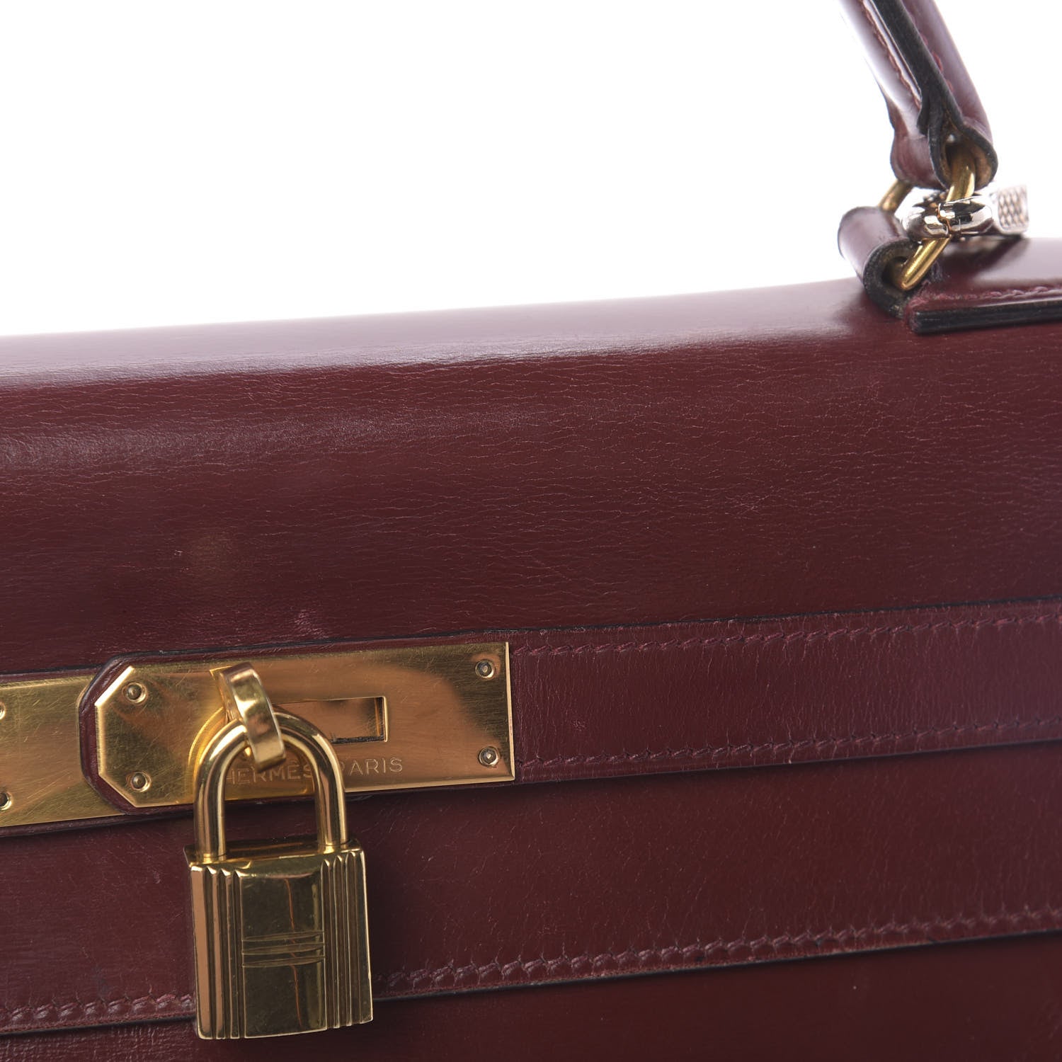 Hermes Box Kelly Retourne 32 Rouge H 11 of 13