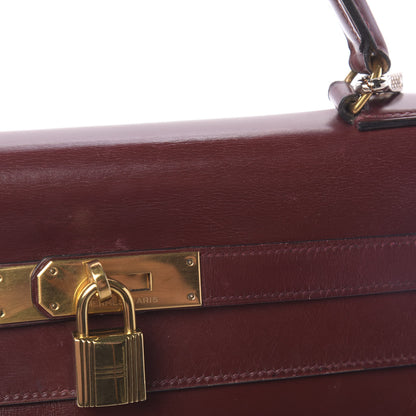 Hermes Box Kelly Retourne 32 Rouge H 11 of 13