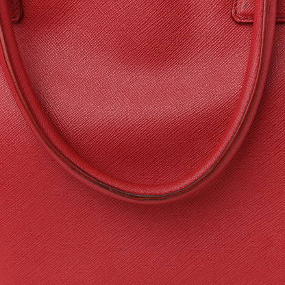 Prada Saffiano Lux Large Tote Fuoco 13 of 20
