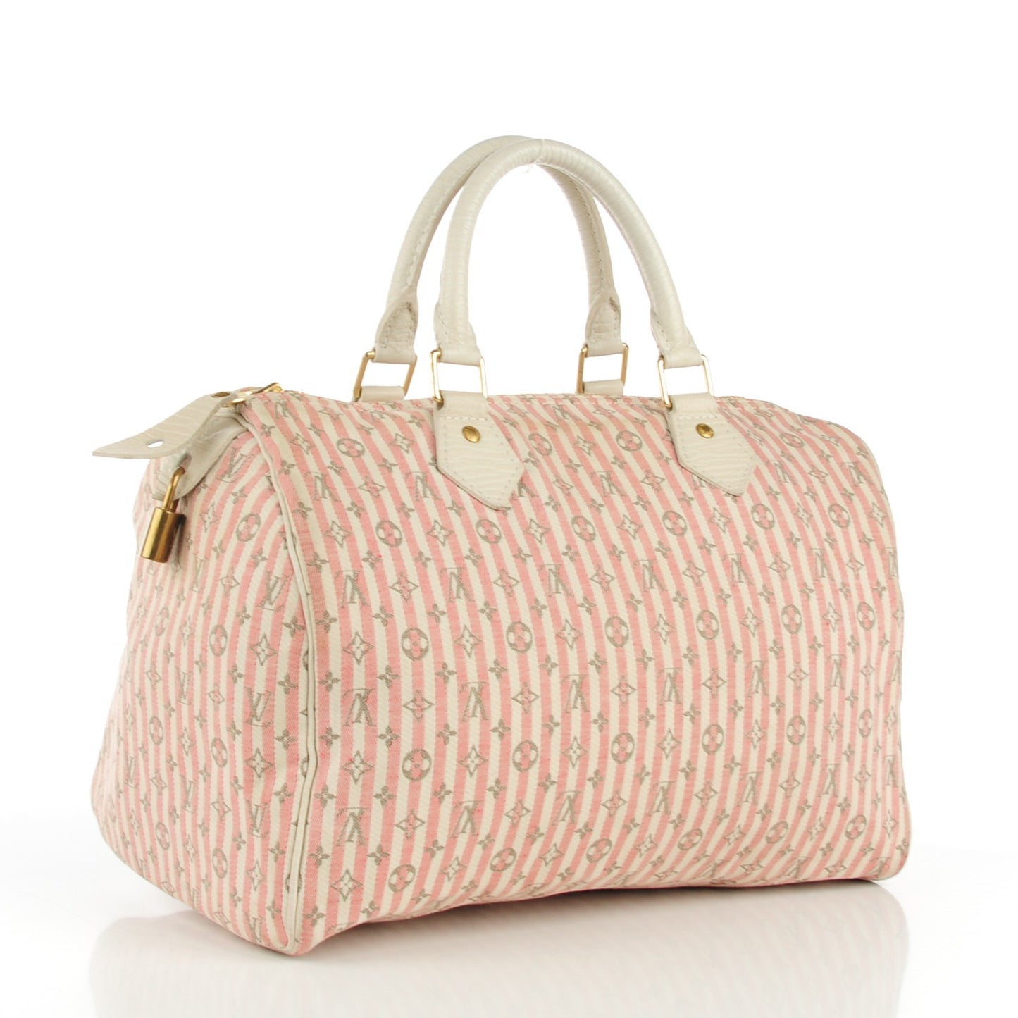 Mini Lin Croisette Speedy 30 Rouge