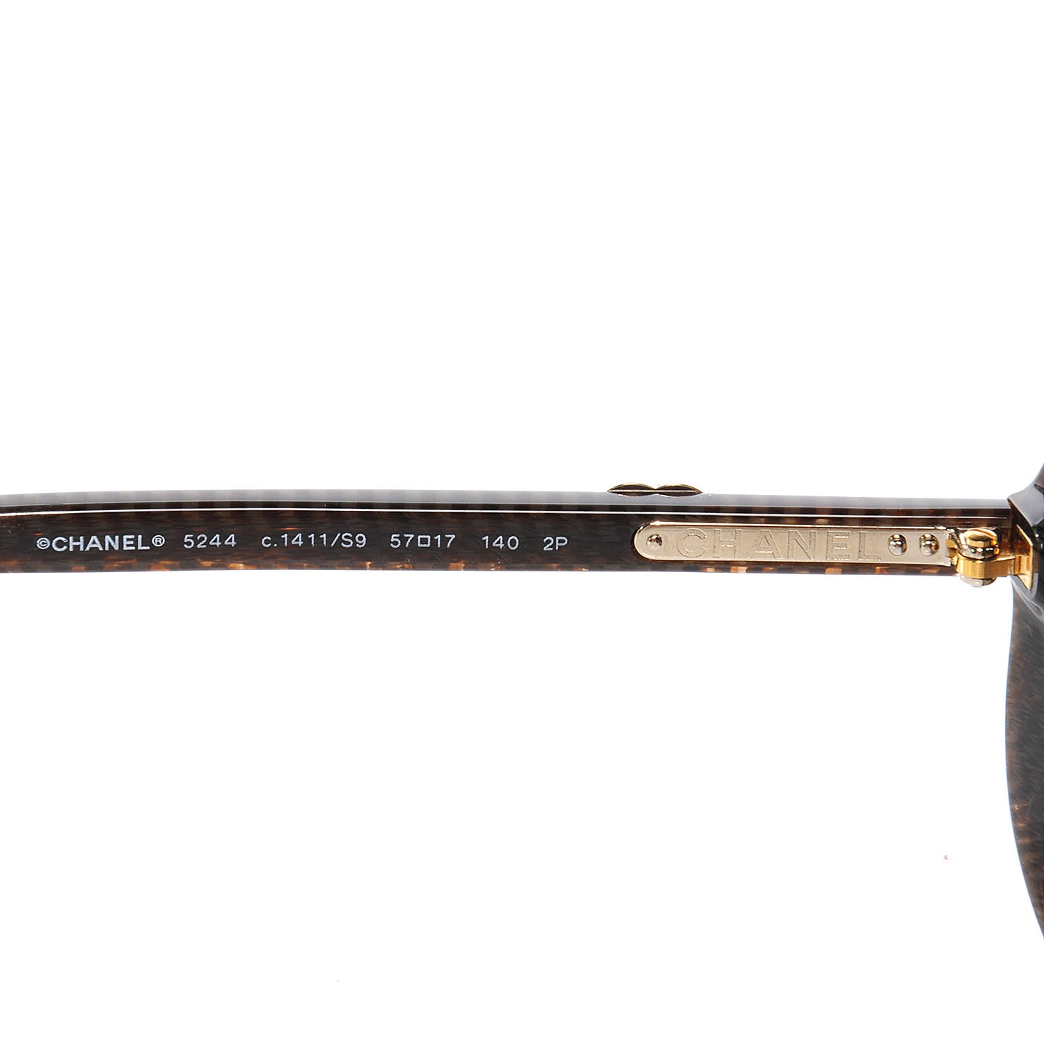 Chanel CC Sunglasses 5244 Brown 4 of 5
