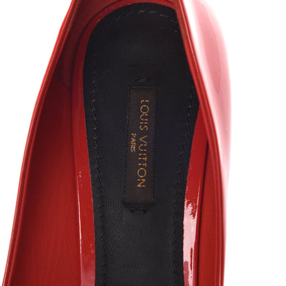 Louis Vuitton Patent Calfskin Betty Pumps 39 Red 9 of 12
