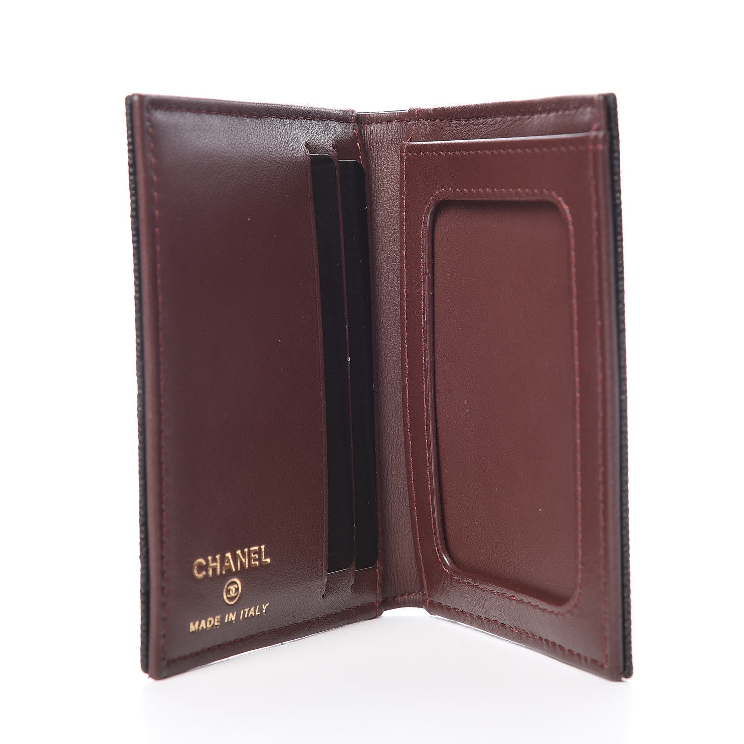 Chanel Caviar Quilted Card Holder Wallet Black 5 of 8