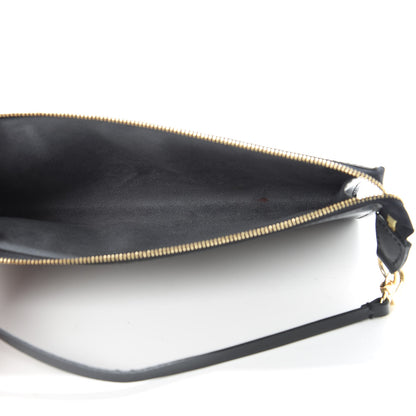 Louis Vuitton Epi Pochette Accessories 24 Black 5 of 14