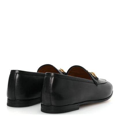 Gucci Calfskin Womens Jordaan Loafers 35.5 Black 5 of 13