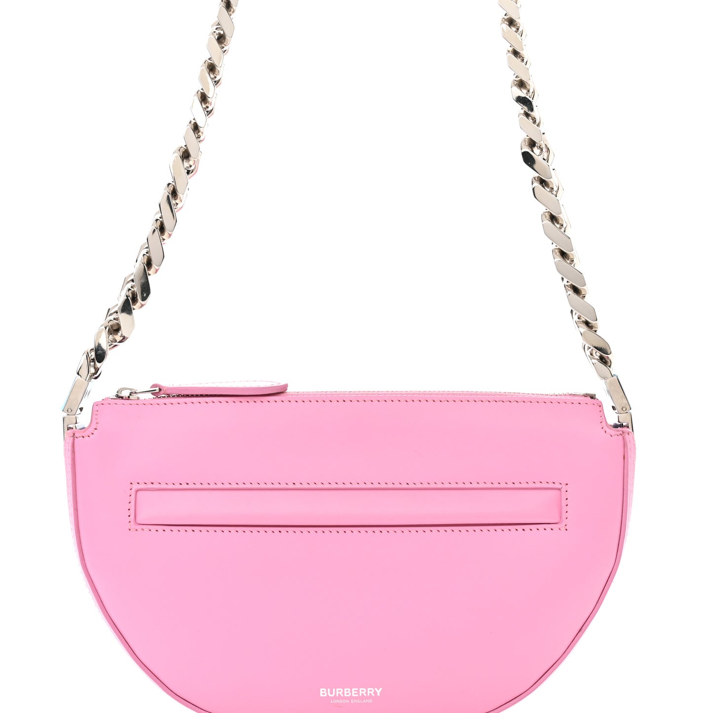 Lambskin Small Olympia Chain Shoulder Bag Primrose Pink