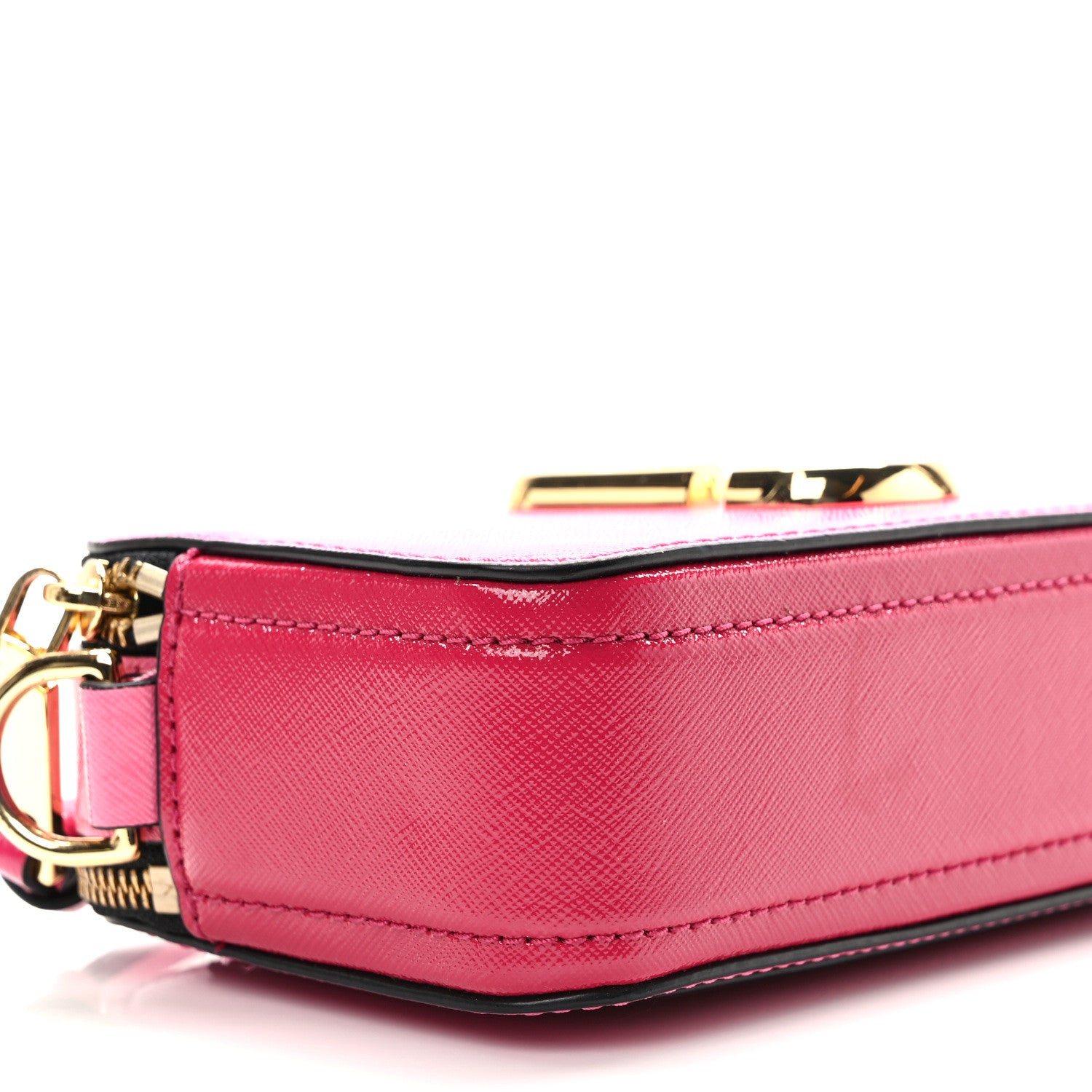 Marc Jacobs Saffiano Small Snapshot Camera Bag Pink 8 of 9