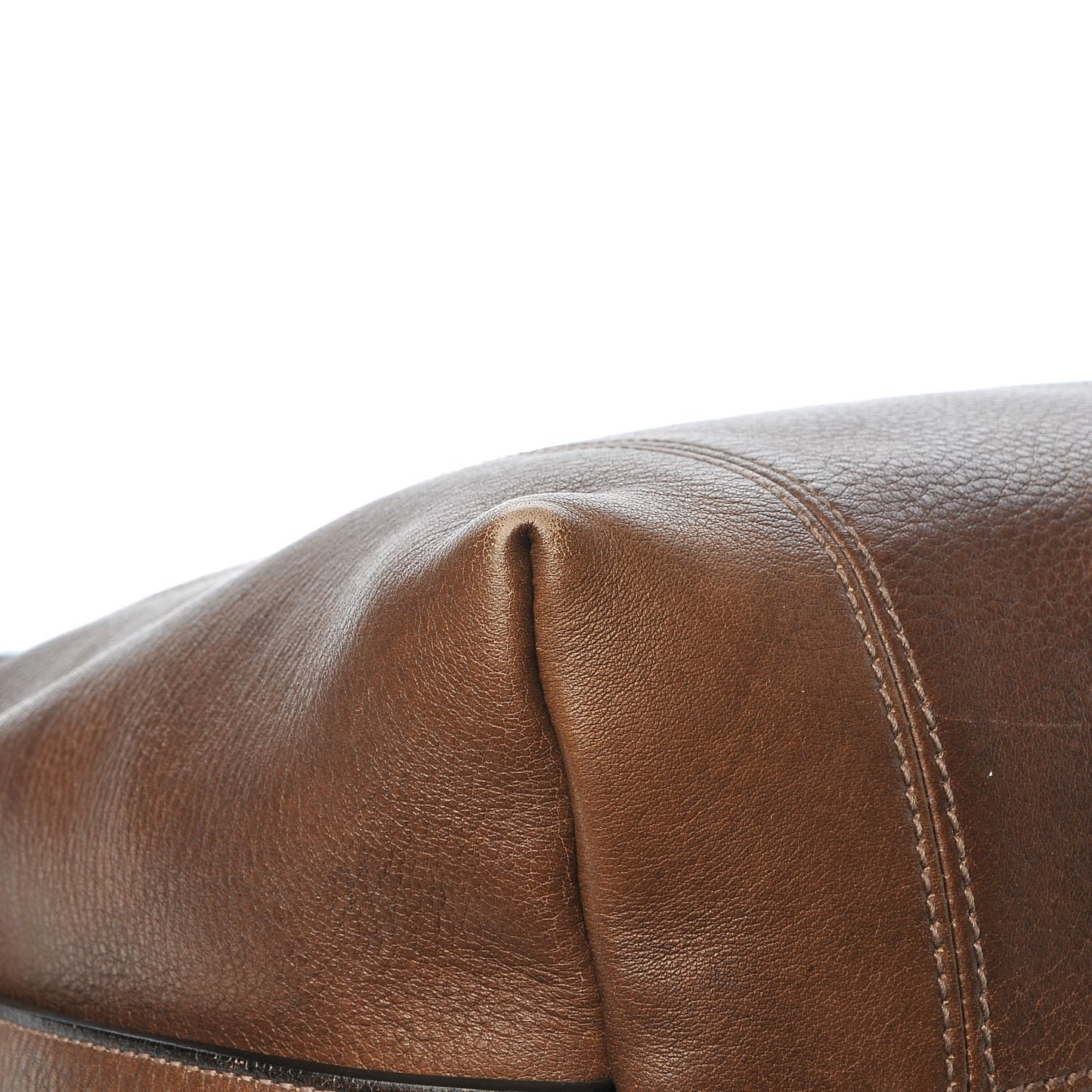 Calfskin Large Harness Hobo Maple Brown