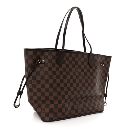 Louis Vuitton LOUIS VUITTON Damier Ebene Neverfull MM 3 of 9