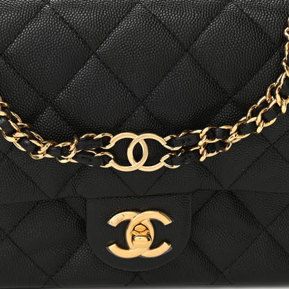 Chanel Caviar Quilted Mini CC You Flap Black 8 of 11