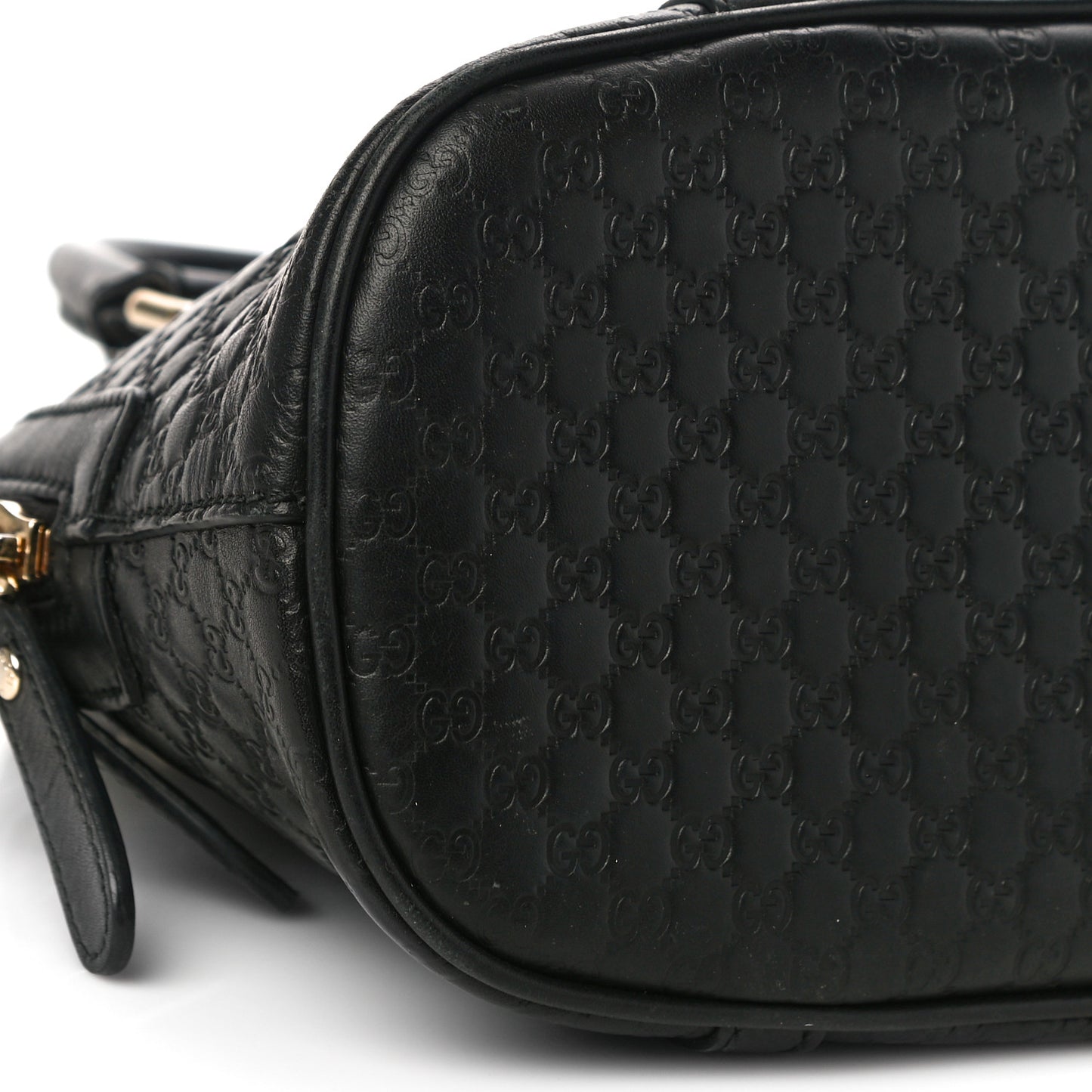 Microguccissima Mini Dome Bag Black