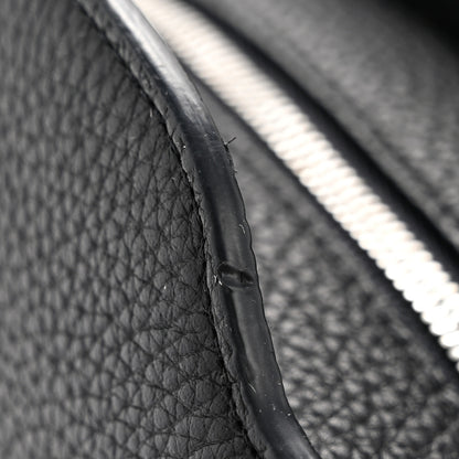Loro Piana Grained Calfskin Sesia Crossbody Black 26 of 31
