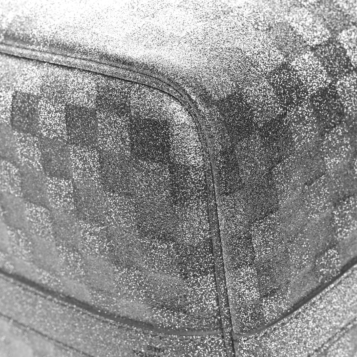 Damier Glitter Keepall Bandouliere 50 Silver