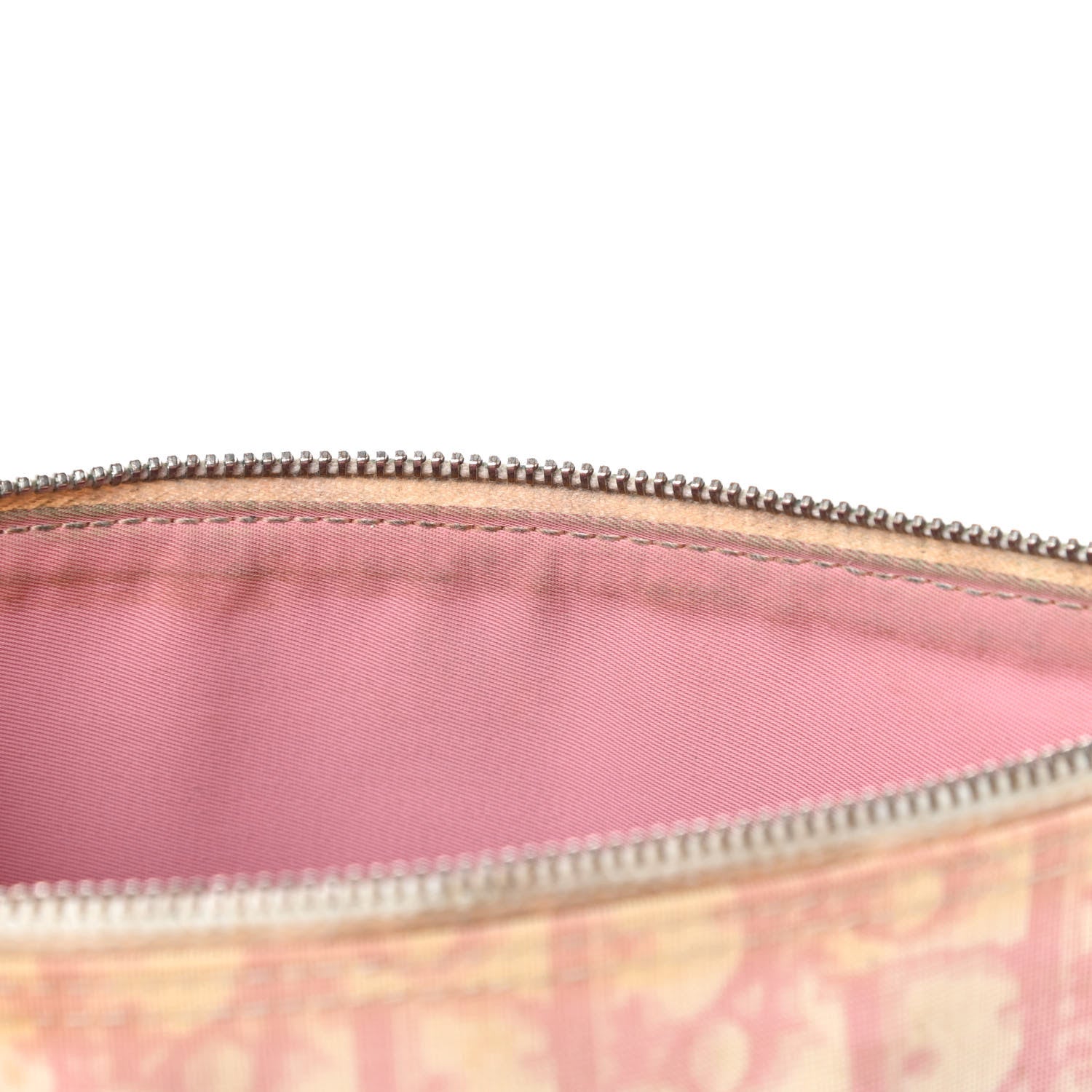 Christian Dior Monogram Mini Saddle Pochette Pink 14 of 18