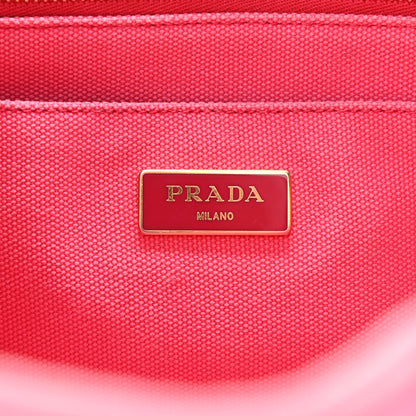 Prada Canapa Small Logo Tote Fuxia 6 of 13