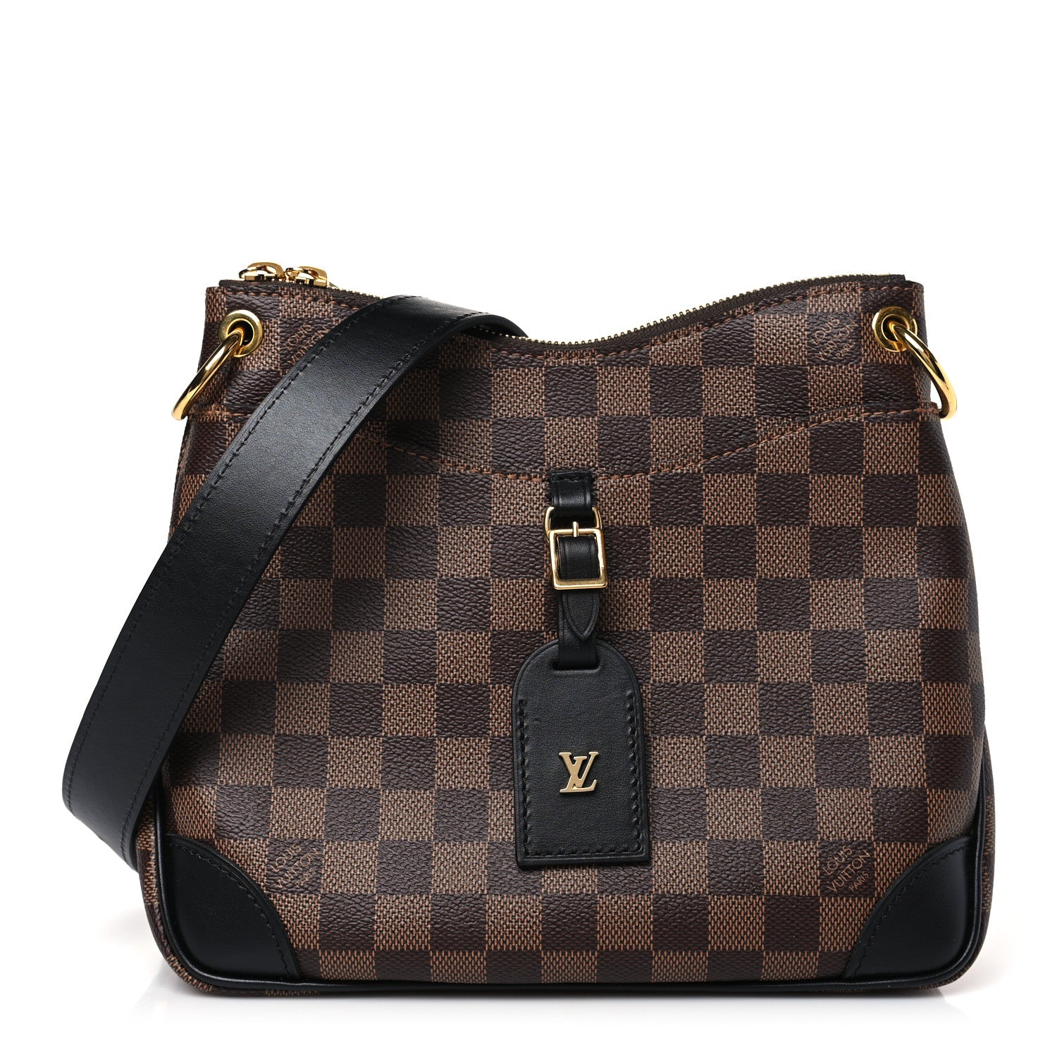 Louis Vuitton Damier Ebene Odeon PM Black 1 of 8